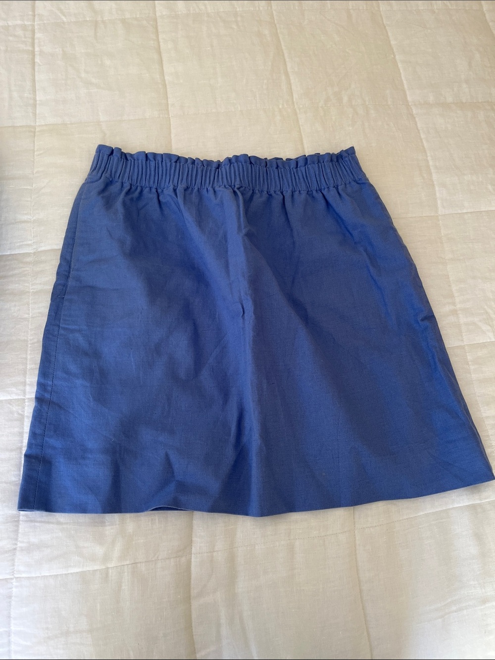 J. Crew Blue Sidewalk Skirt